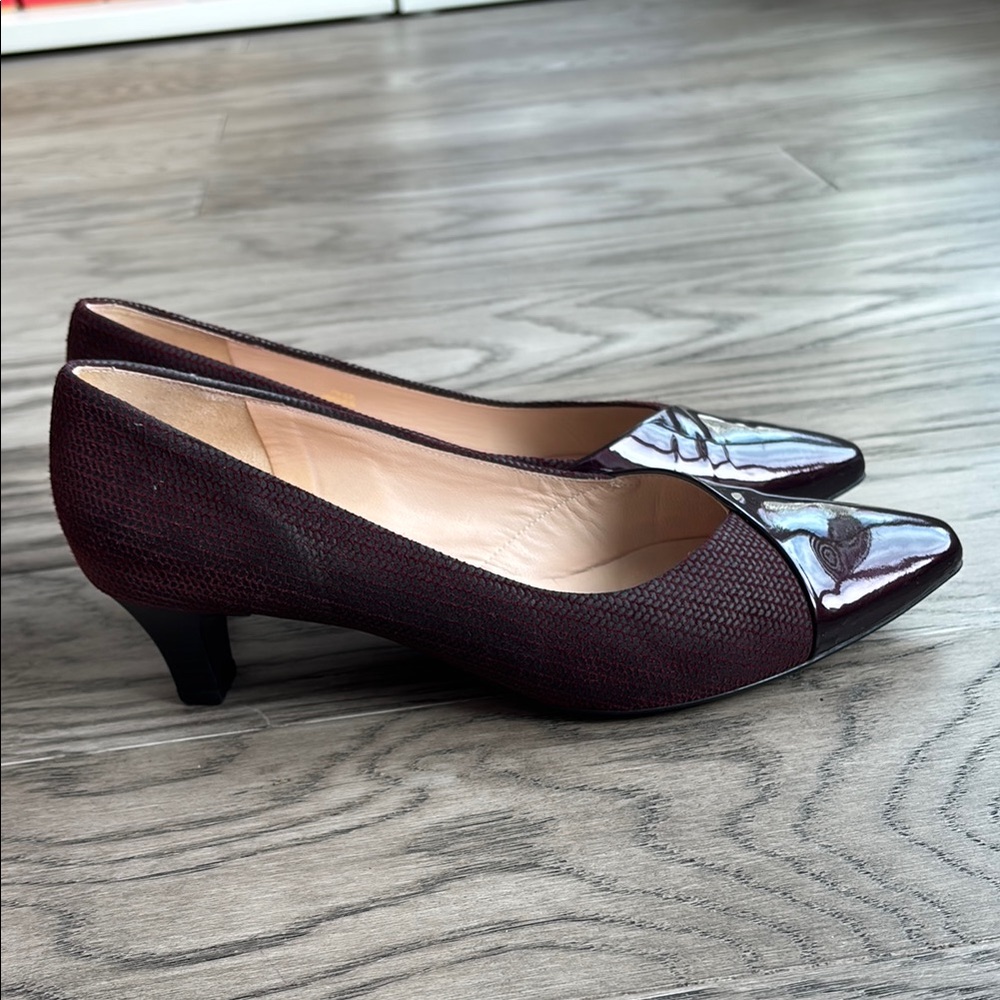 Peter Kaiser Women's Burgundy Pumps size 5, US7.5 - Picture 3 of 15